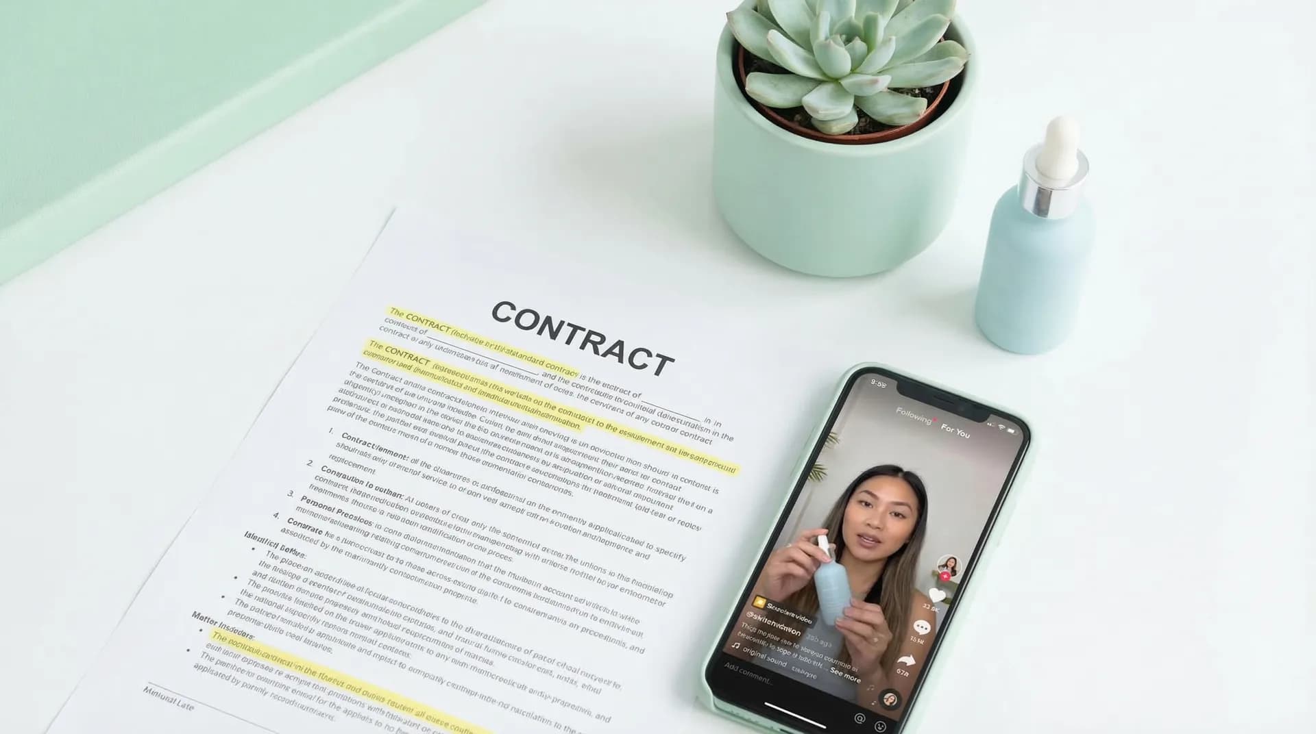 UGC contract template: what to include before you film