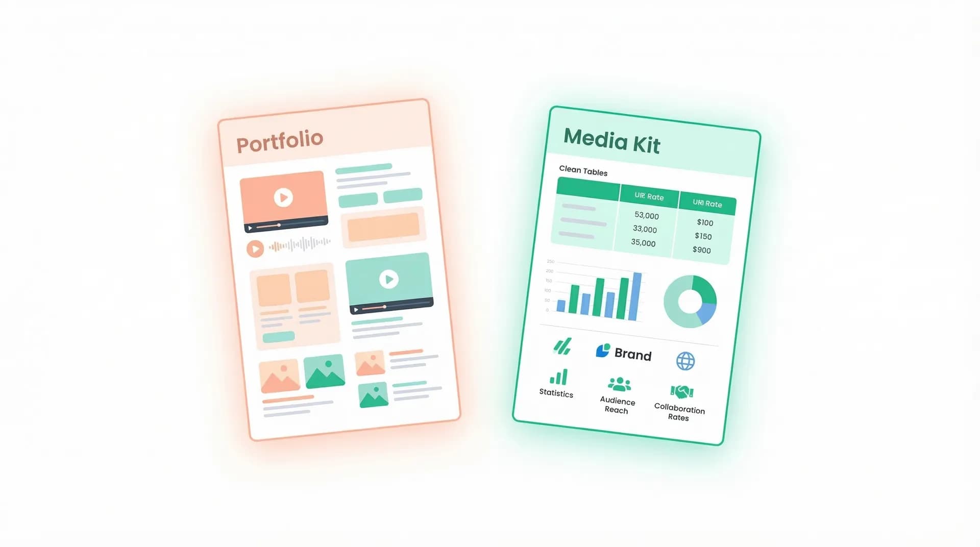 UGC media kit vs portfolio: what's the difference?