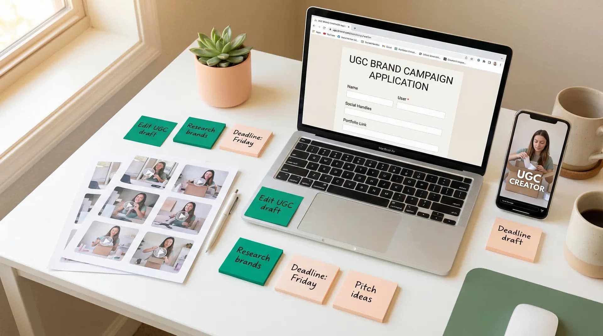 How to apply for UGC campaigns and actually get selected