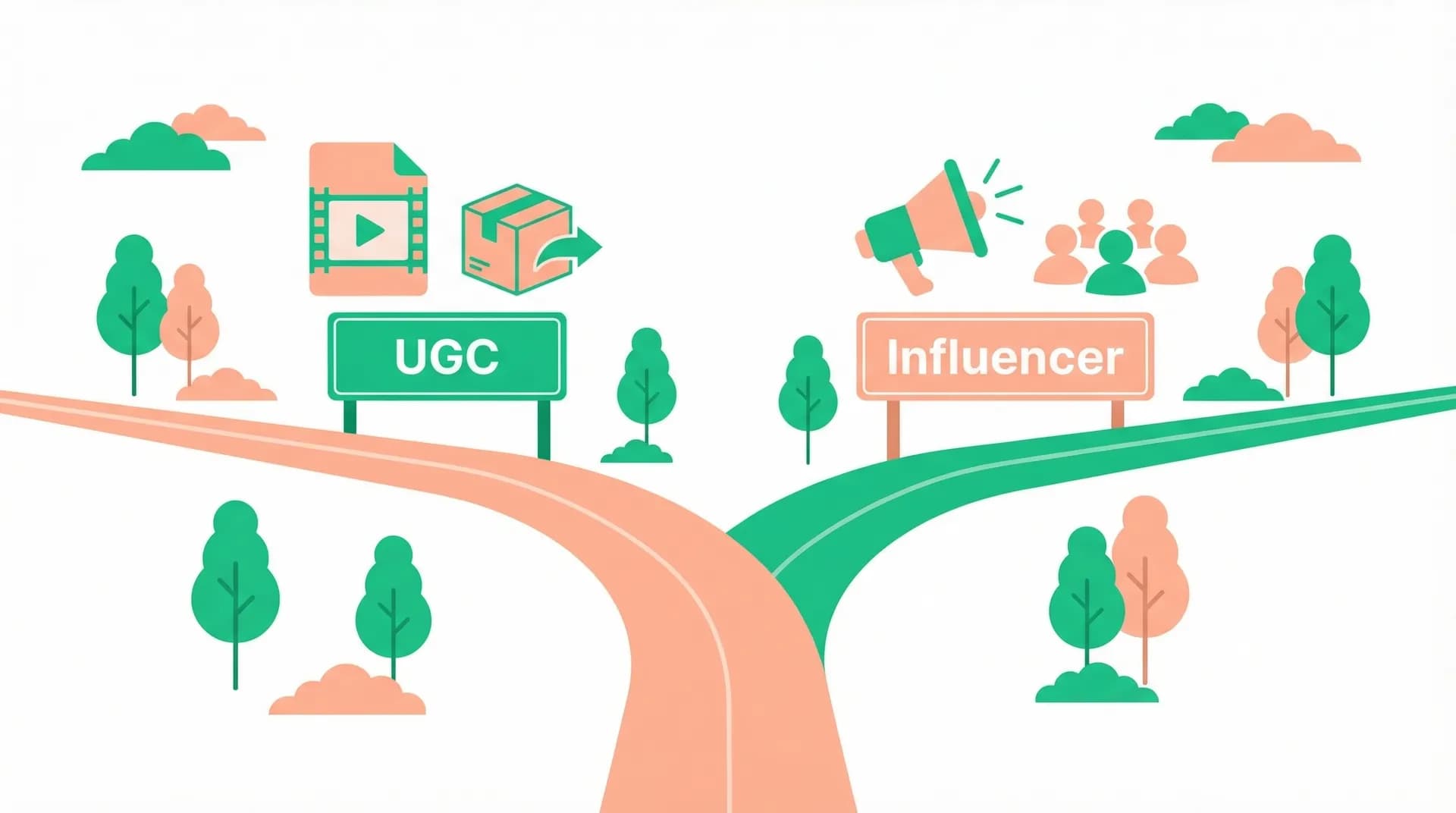 UGC collaboration vs. influencer post: what's the difference
